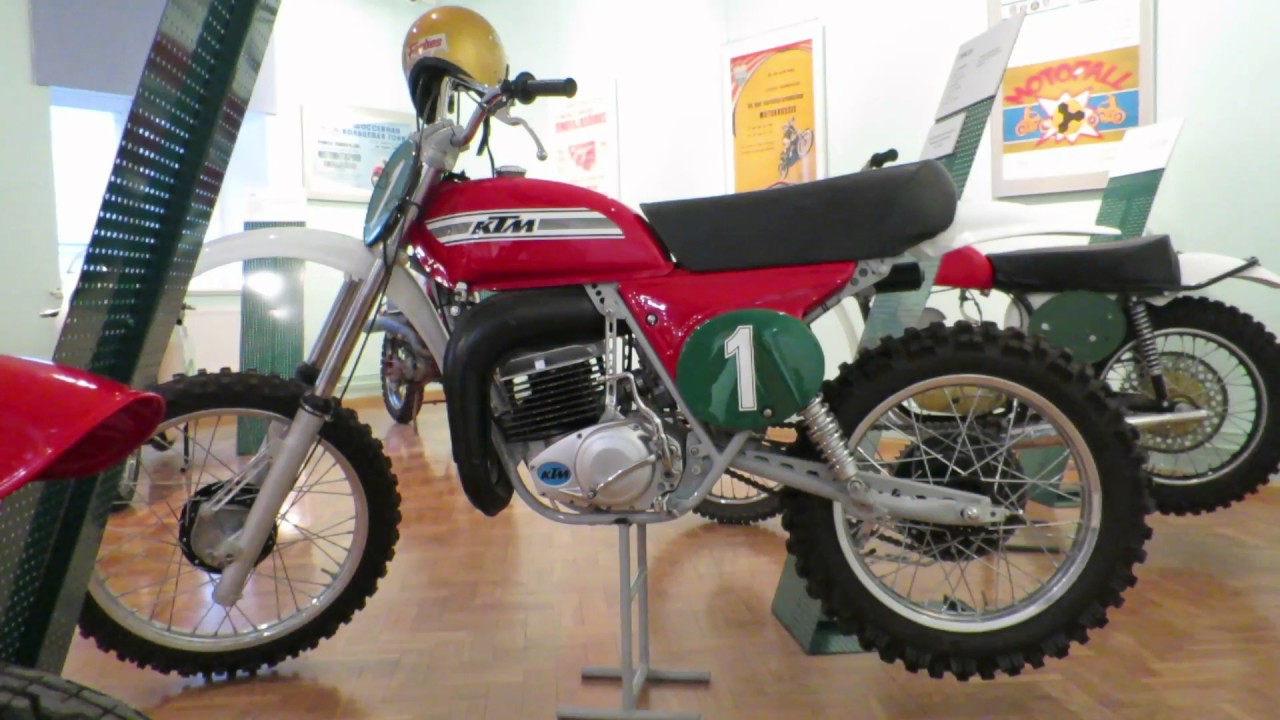 KTM 250 1974 former owner Gennady Moiseev three-time 250cc motocross world champion