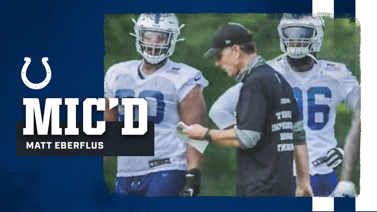 Mic'd: Matt Eberflus At Colts Training Camp