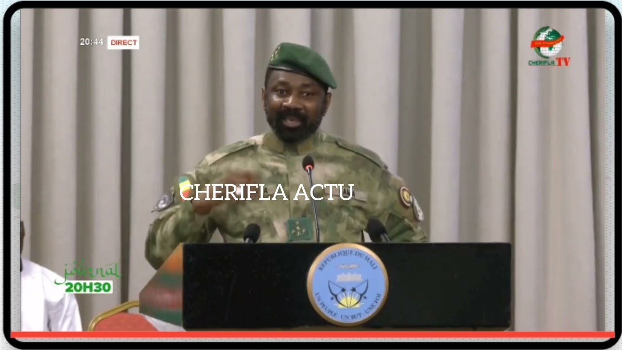 GÉNÉRAL ASSIMI GOITA PRÉSIDENT RÉPUBLIQUE DU MALI