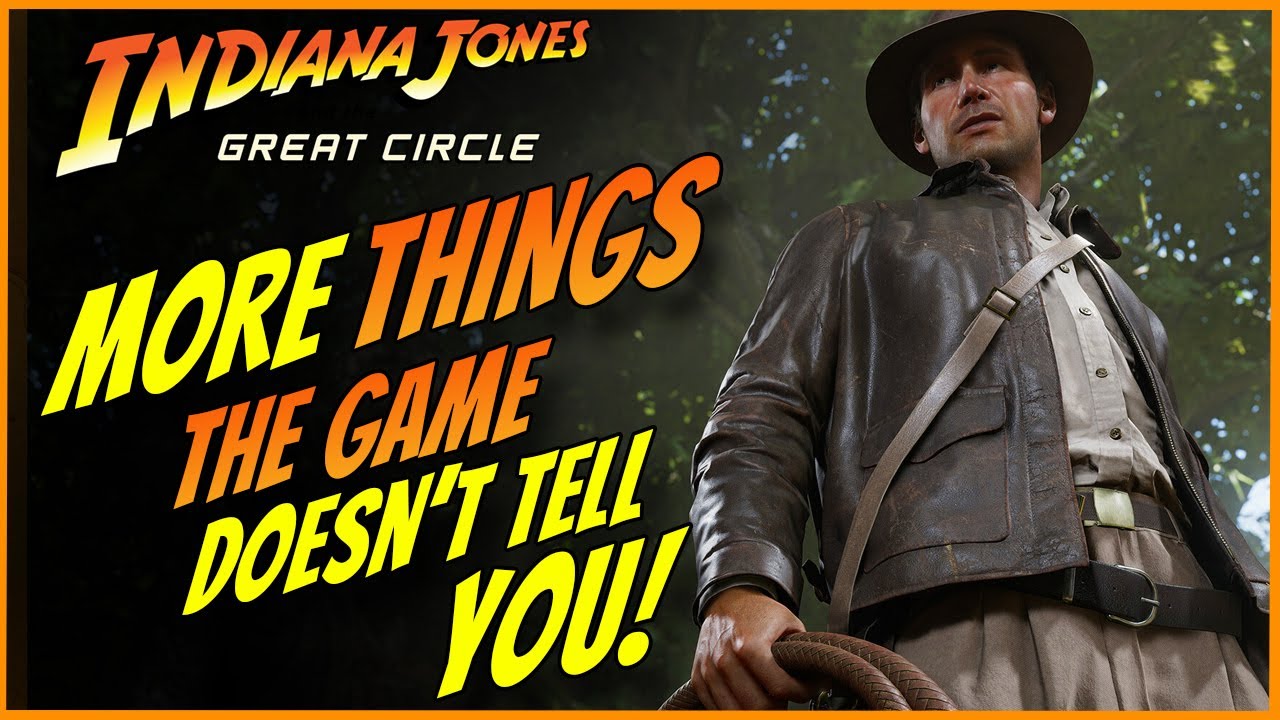 Indiana Jones - Even More Super Useful Advanced Tips That The Game Doesn't Explain!!