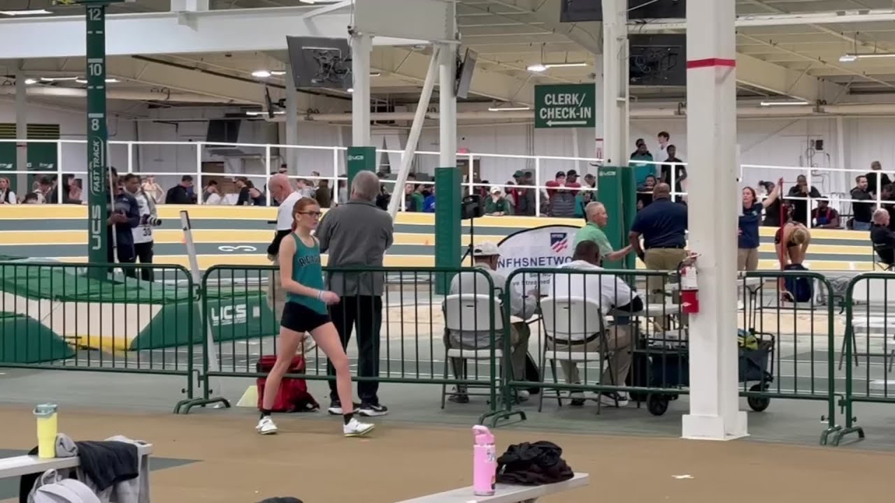 Ashley Casas of Reagan wins NCHSAA 7A indoor high jump state title