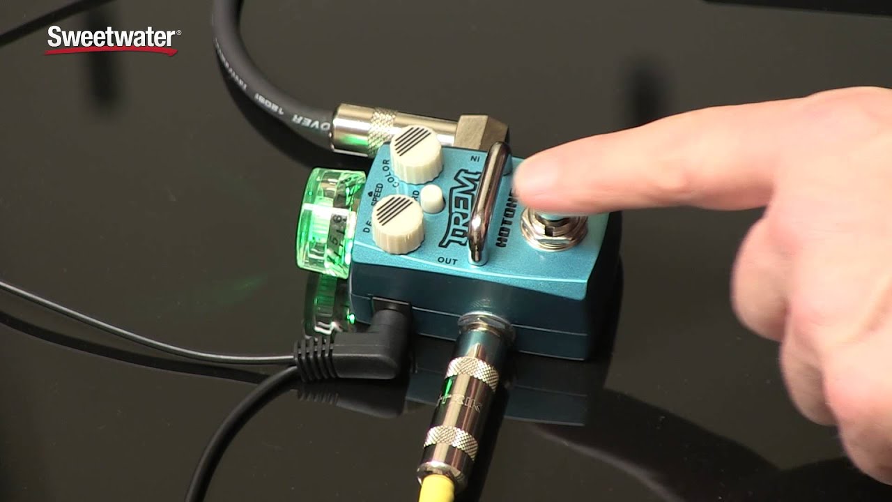 Hotone Skyline Trem Optical Tremolo Pedal Review by Sweetwater Sound
