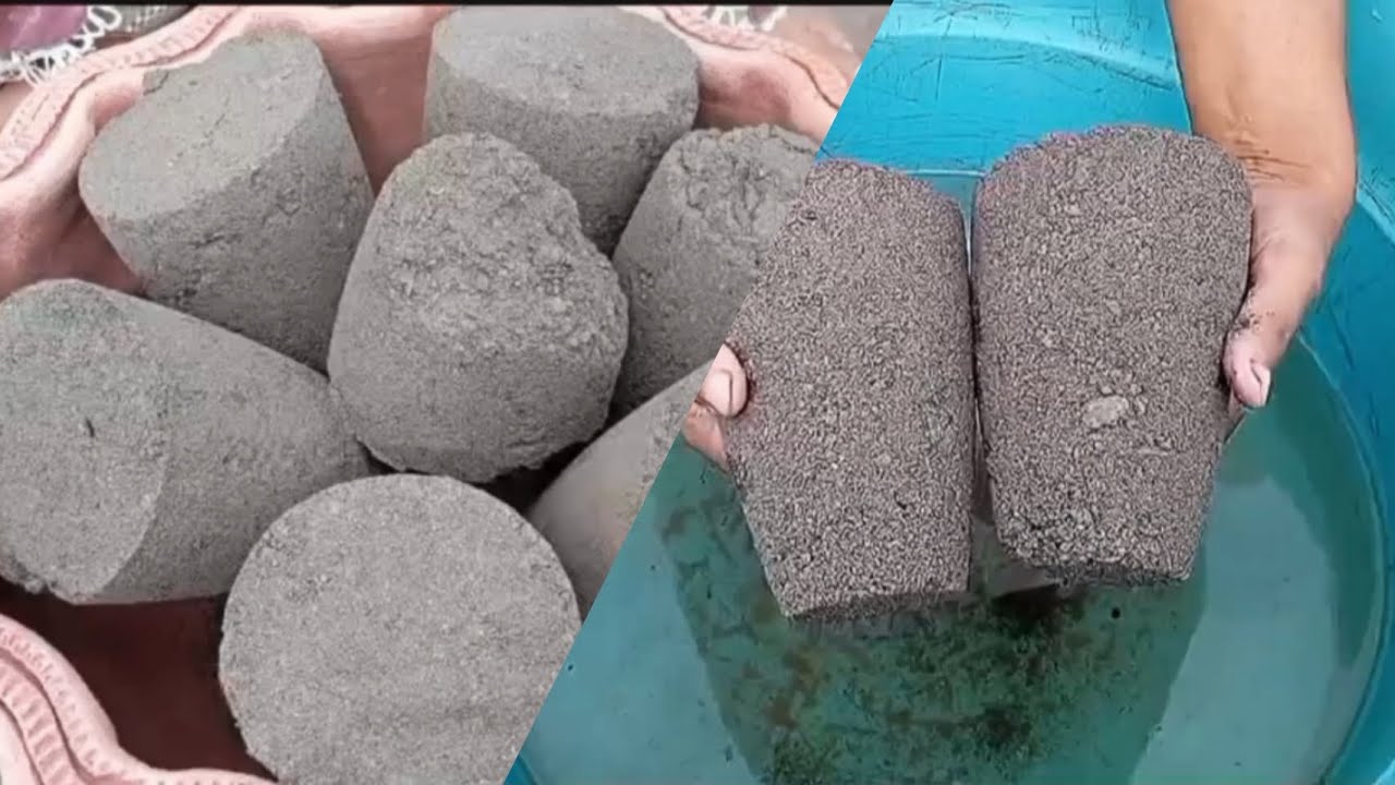ASMR//Crunchy charcoal  dry clay pot & water 💦 crumbling satisfying relaxing yummy #mouthwatering