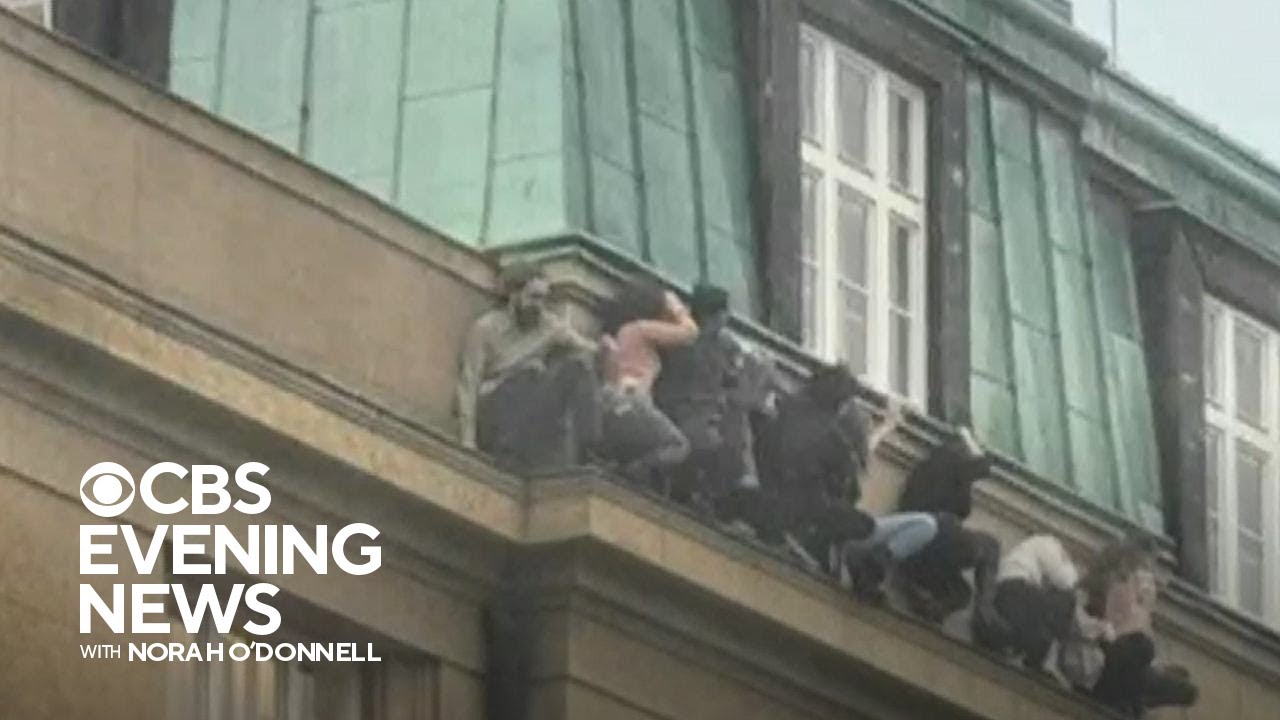 At least 14 killed in shooting at Prague university