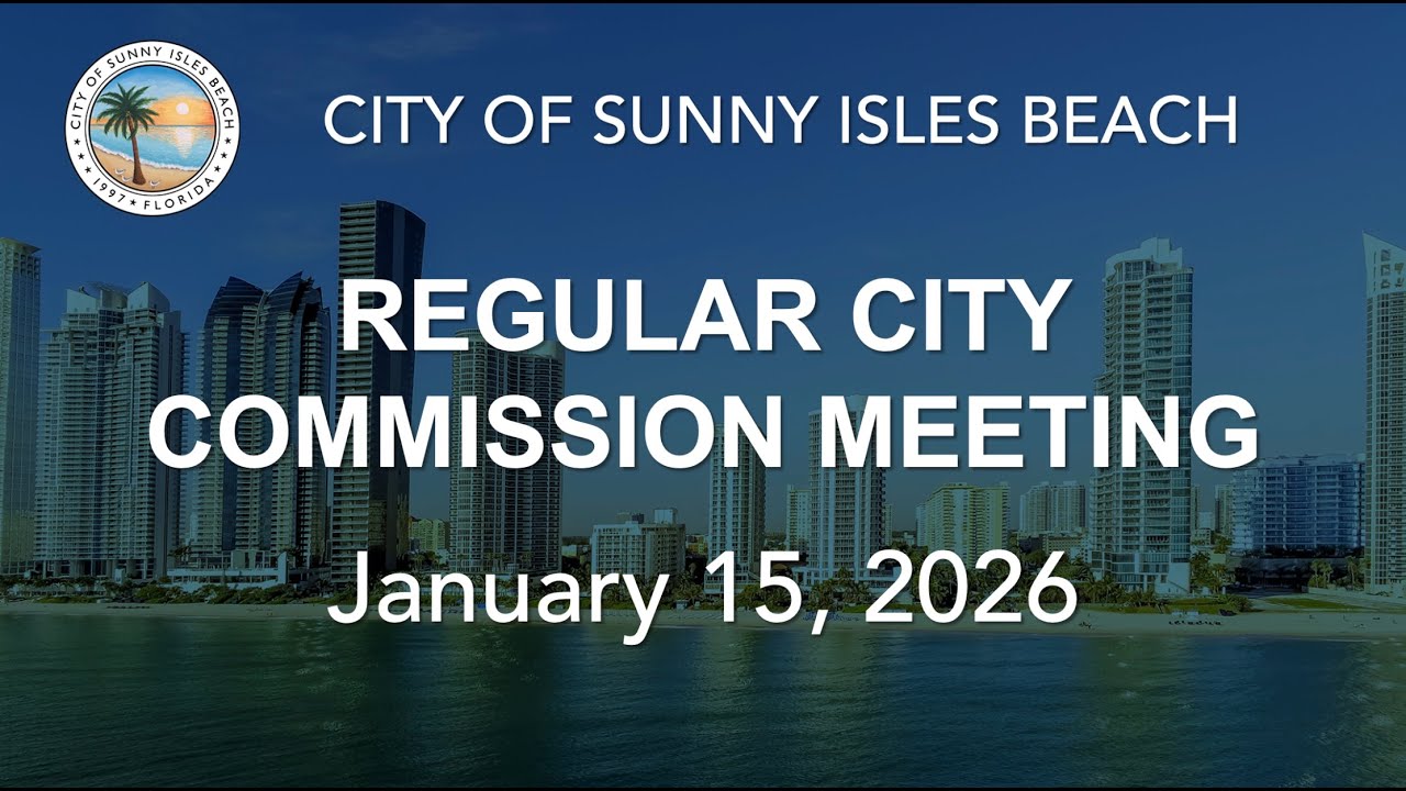 Regular Commission Meeting - January 15, 2026