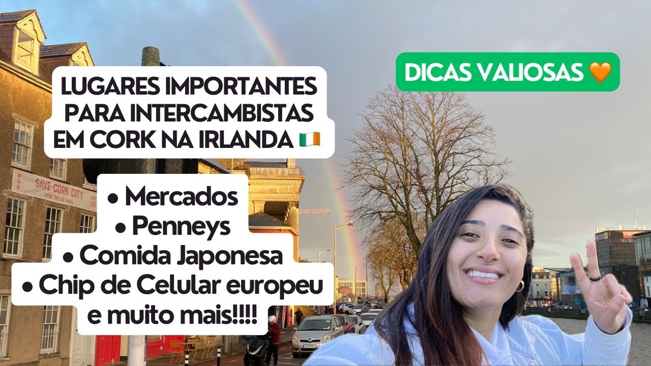 LUGARES IMPRESCINDÍVEIS PARA INTERCAMBISTAS EM CORK #irlanda #intercambio #dicas #europa #lifestyle