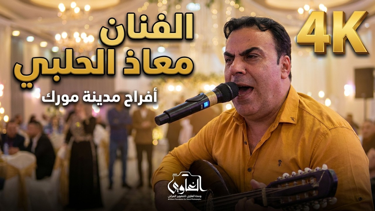 الفنان معاذ الحلبي ll أفراح مدينة مورك ll حفل زفاف العريس أيهم أحمد الياسين 3 نهائي