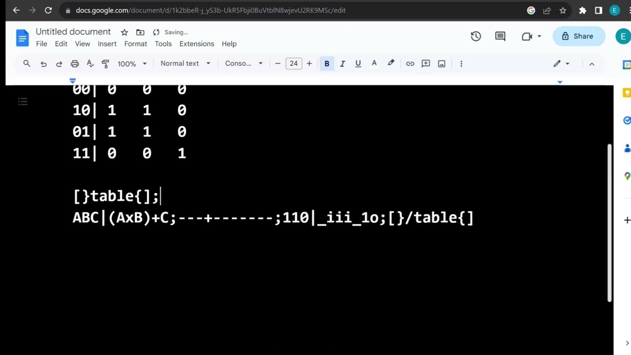 Logic 0 &mdash; The Answer String