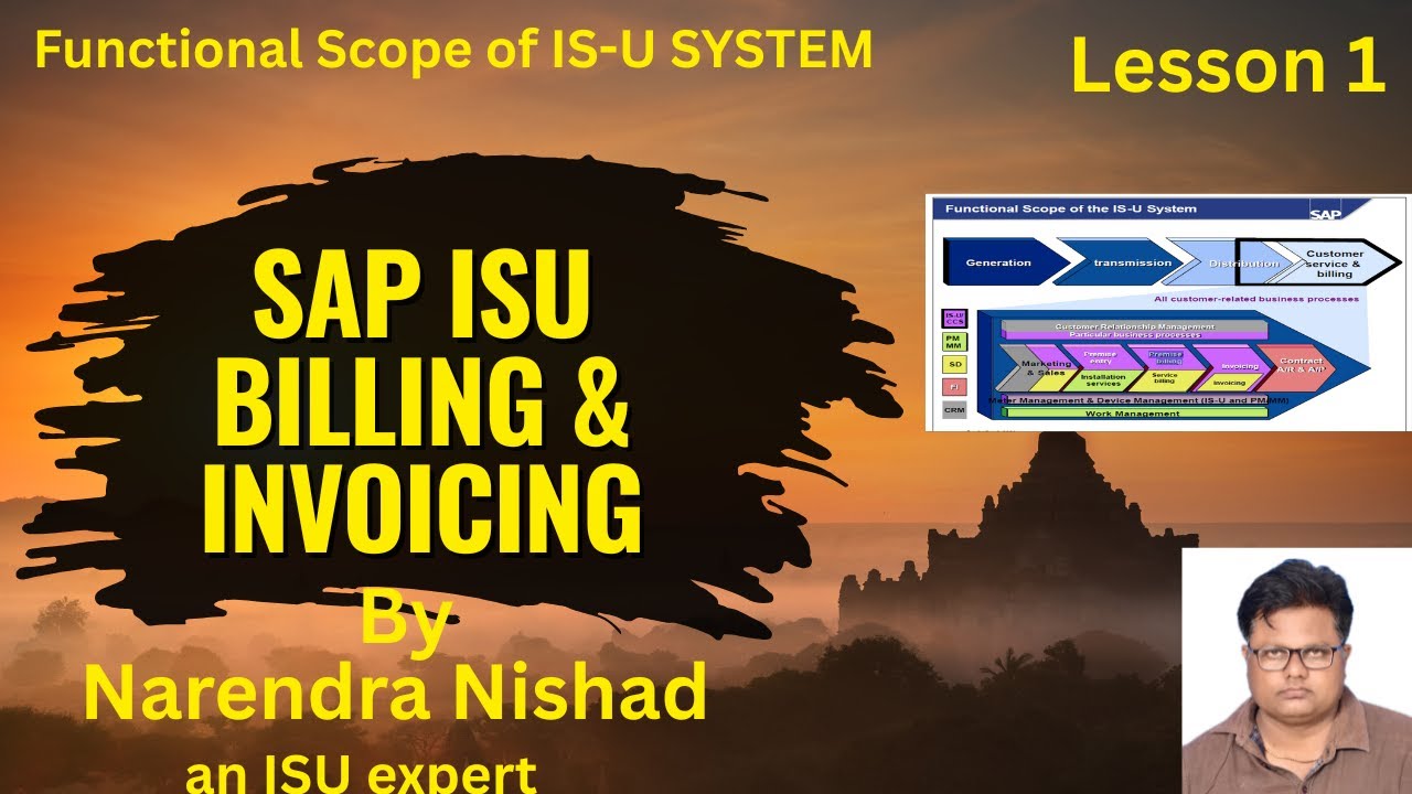 SAP IS-U Billing and Invoicing &ndash; Step by Step Guide by Narendra Nishad an SAP ISU expert |Lesson 1