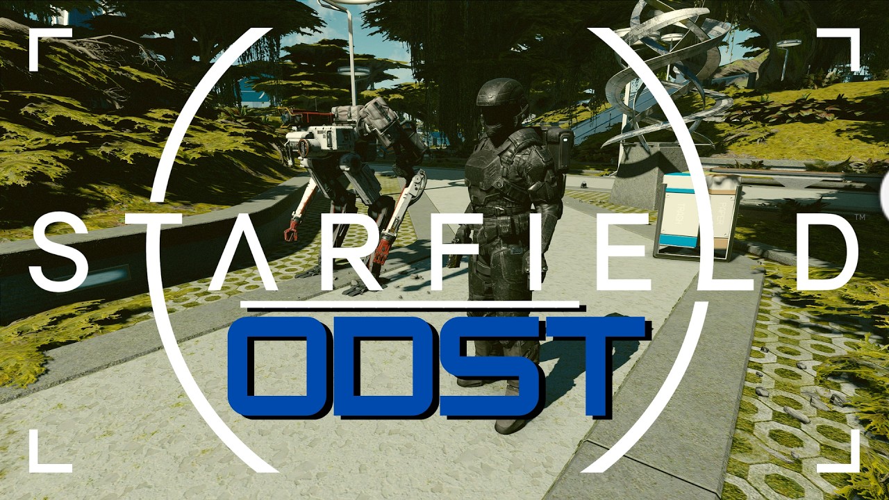 What happens when an ODST Soldier drops into Starfield | Starfield ODST EP.1