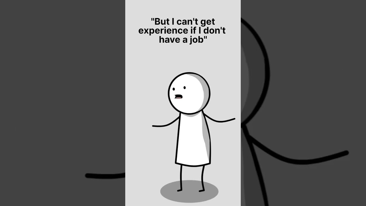 you need experience to get a job #job #experience #animation