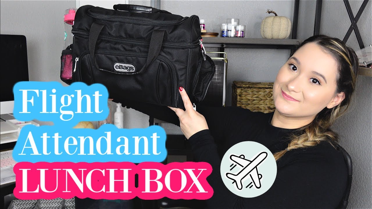 WHAT'S IN MY FLIGHT ATTENDANT LUNCHBOX ✈️ | HOW I PACK MY FOOD FOR WORK | WONDERFULLY ALE