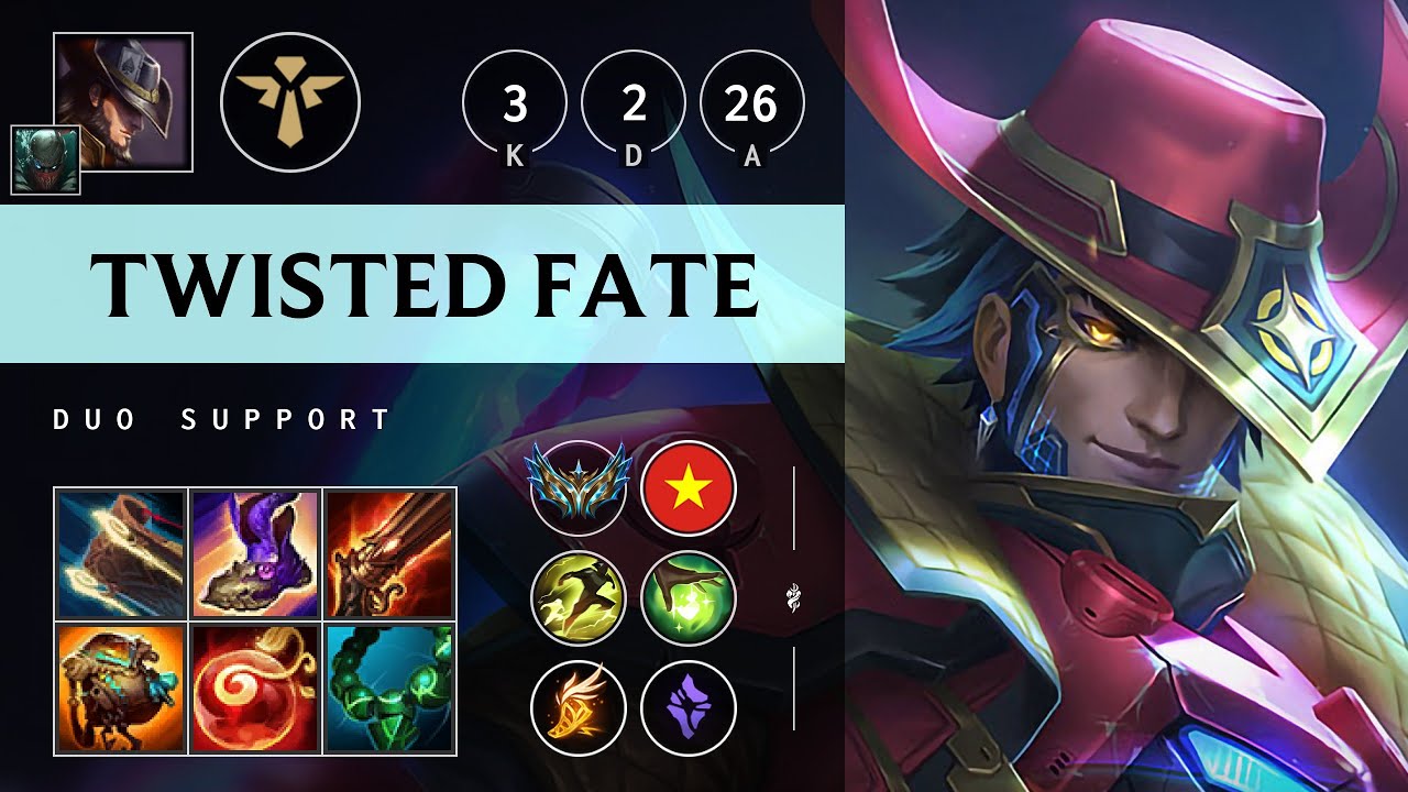 Twisted Fate Support vs Blitzcrank - VN Challenger Patch 25.04