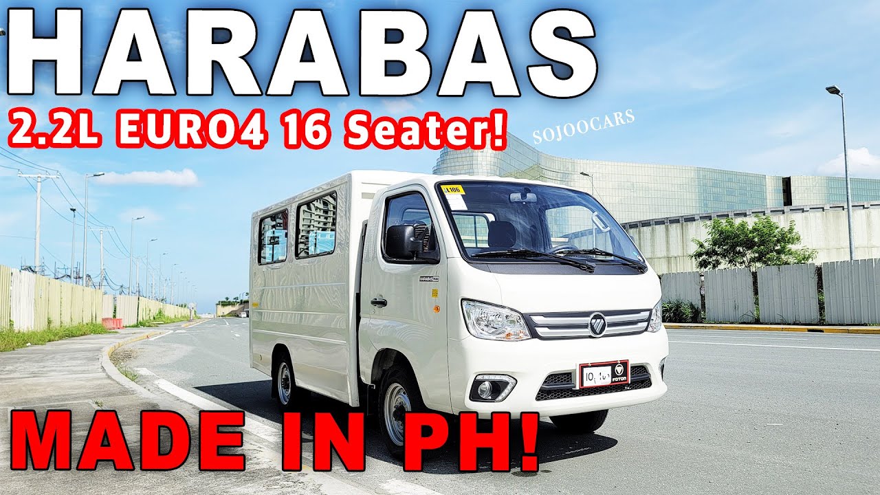Foton Harabas TM300 2021 года производится на Филиппинах для филиппинцев - [SoJooCars]