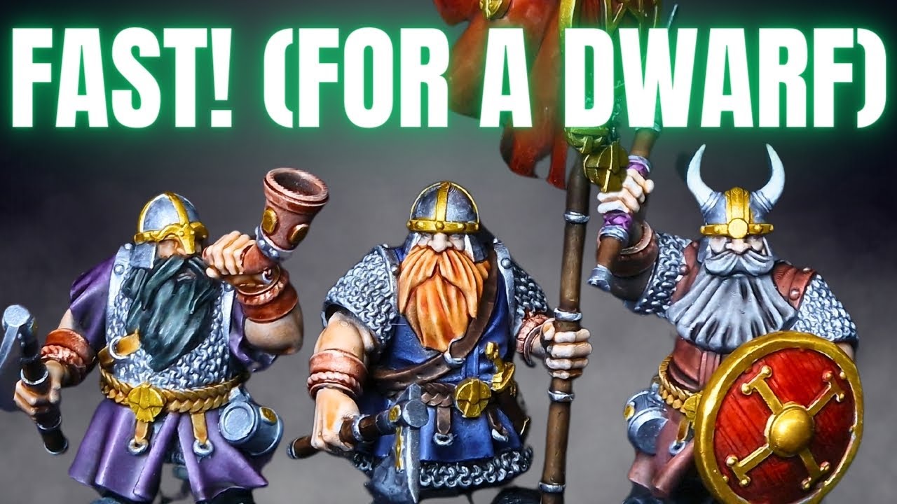 Making and Painting Dwarfs for Wargaming with the Uniformation GKTwo