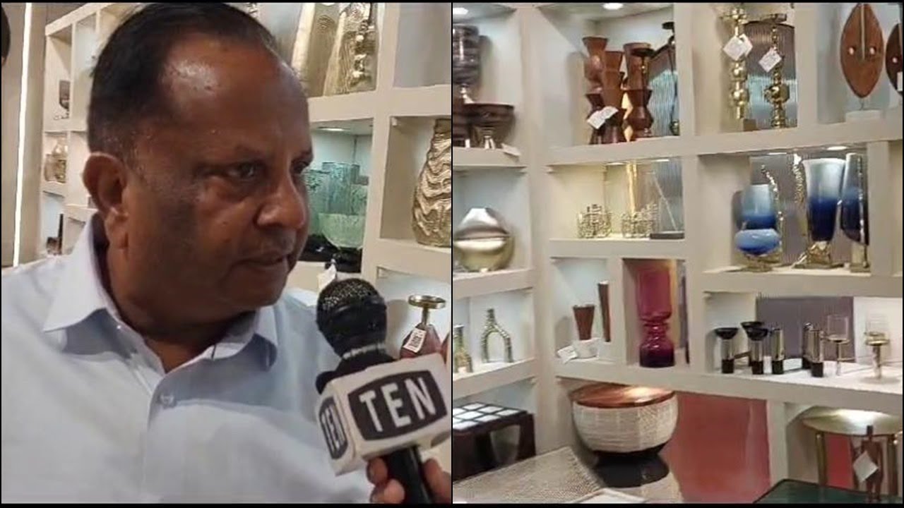 Avdhesh Agrawal, President, Shri Sai De Art | 56th IHGF DELHI FAIR | Furniture, Lighting