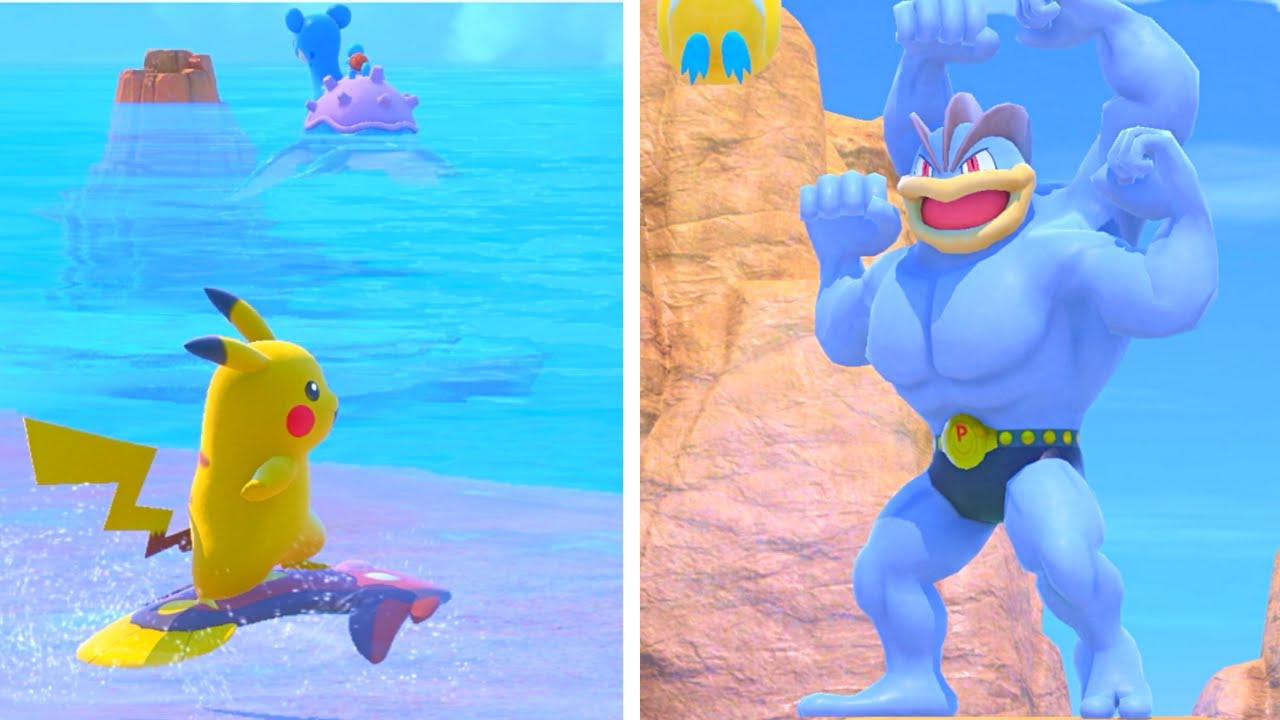 4 Star Photos - Blushing Beach Day - New Pokemon Snap