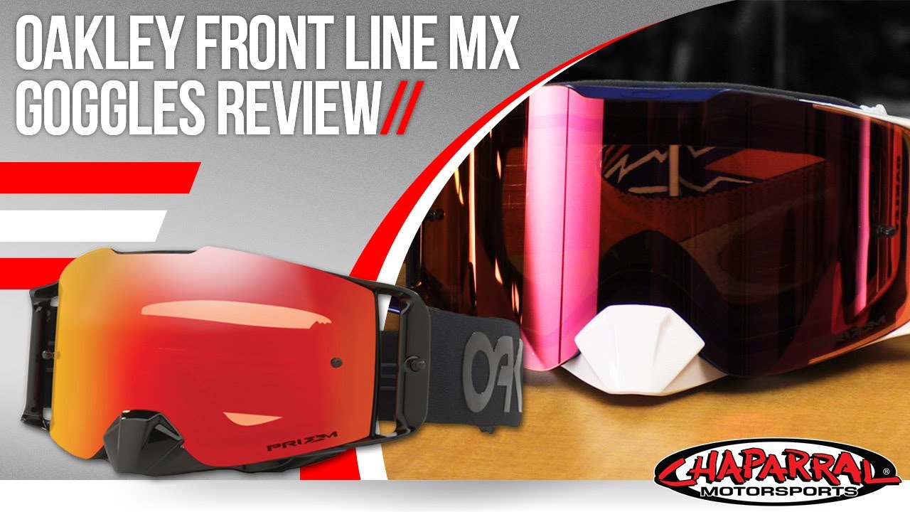 Oakley Front Line Prizm MX Goggle Review