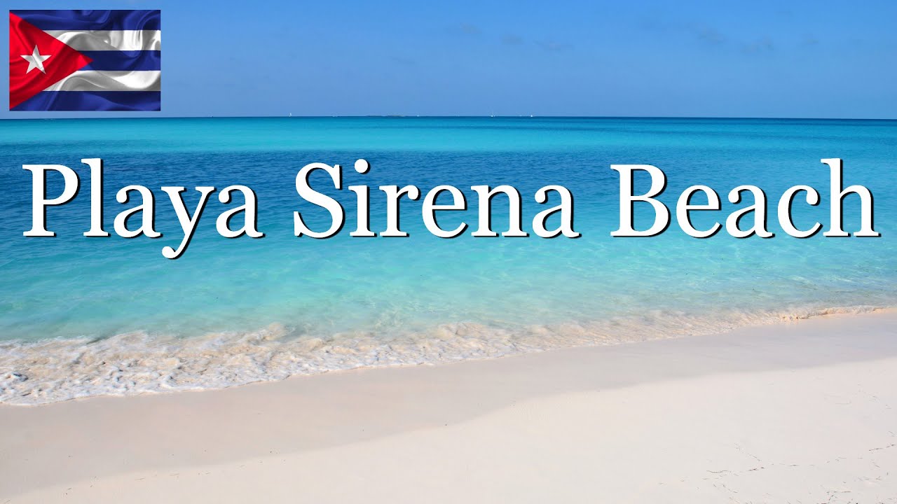 Playa Sirena beach. Cayo Largo, Cuba