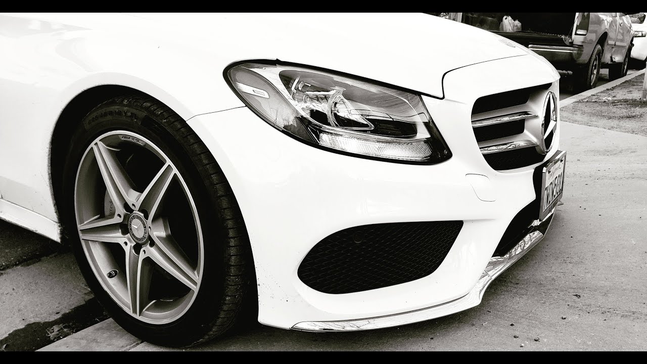 Oil Change 2017 Mercedes Benz C300 W205 4Cyl Turbo