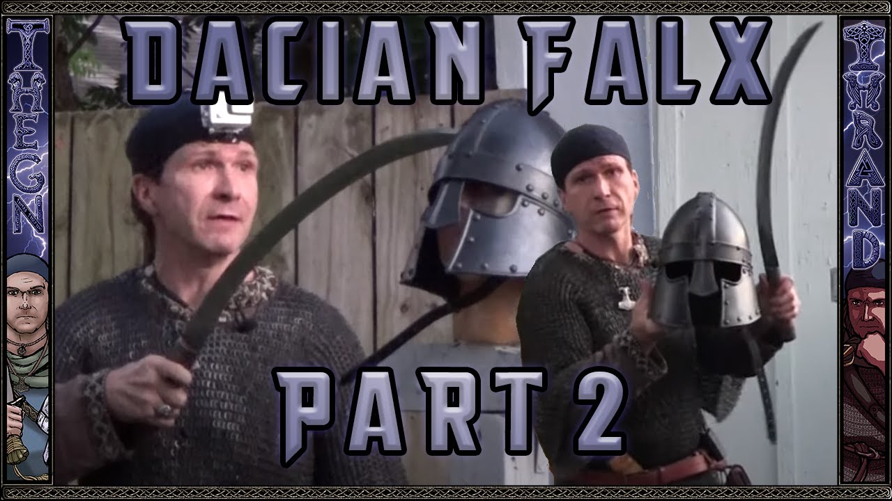 Dacian Falx Vs Roman Galea Helmet Equivalent Take Two!