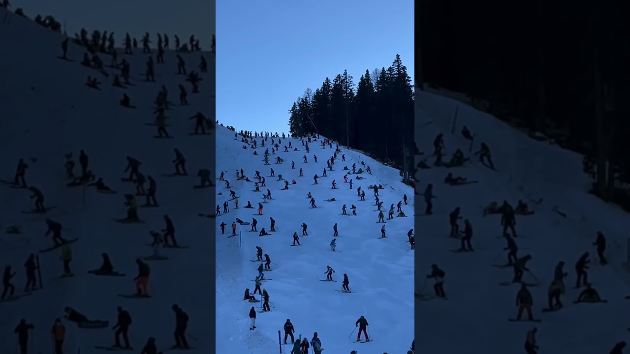 The reality of skiing after Apr&egrave;s Ski.. ❄️⛷️