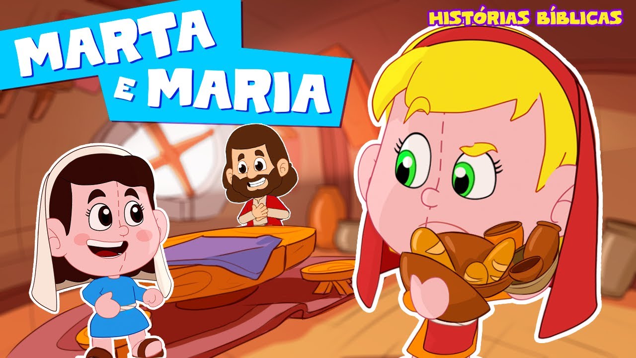 Marta e Maria -  Turma N&ocirc; Vad&atilde;o - Hist&oacute;rias b&iacute;blicas - M&uacute;sica Infantil Gospel