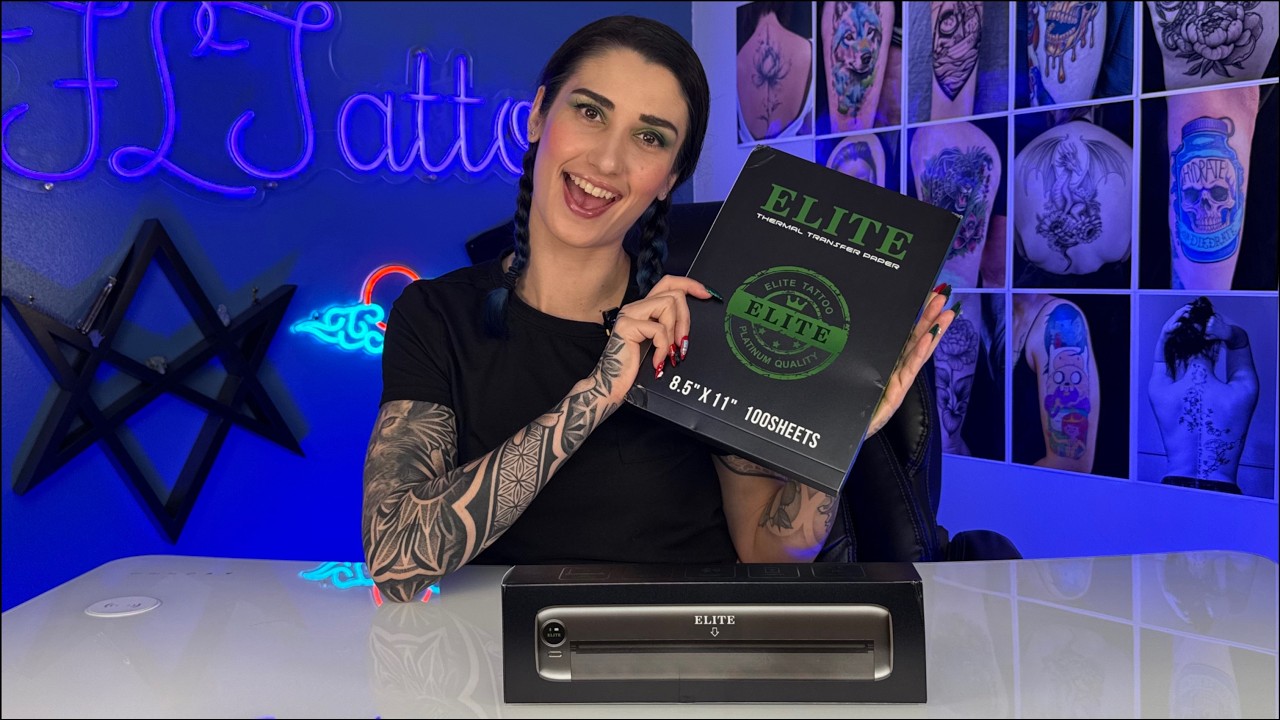 ELITE POCKET S7 Bluetooth Tattoo Stencil Printer - Unboxing and Review