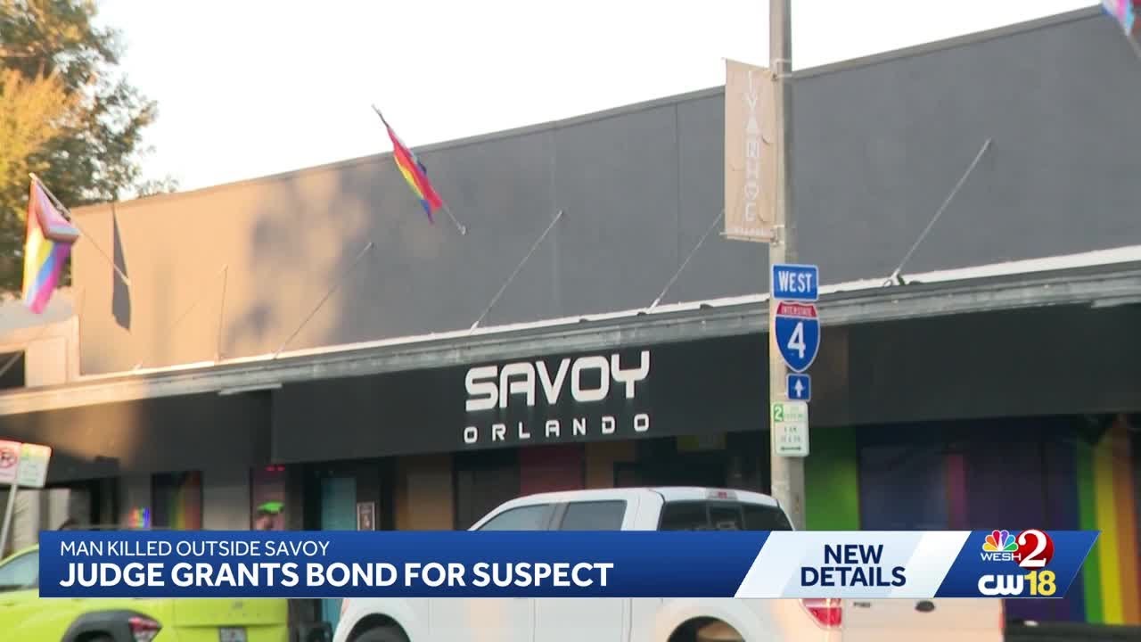 Judge grants $75K bond for suspect accused in Savoy nightclub shooting