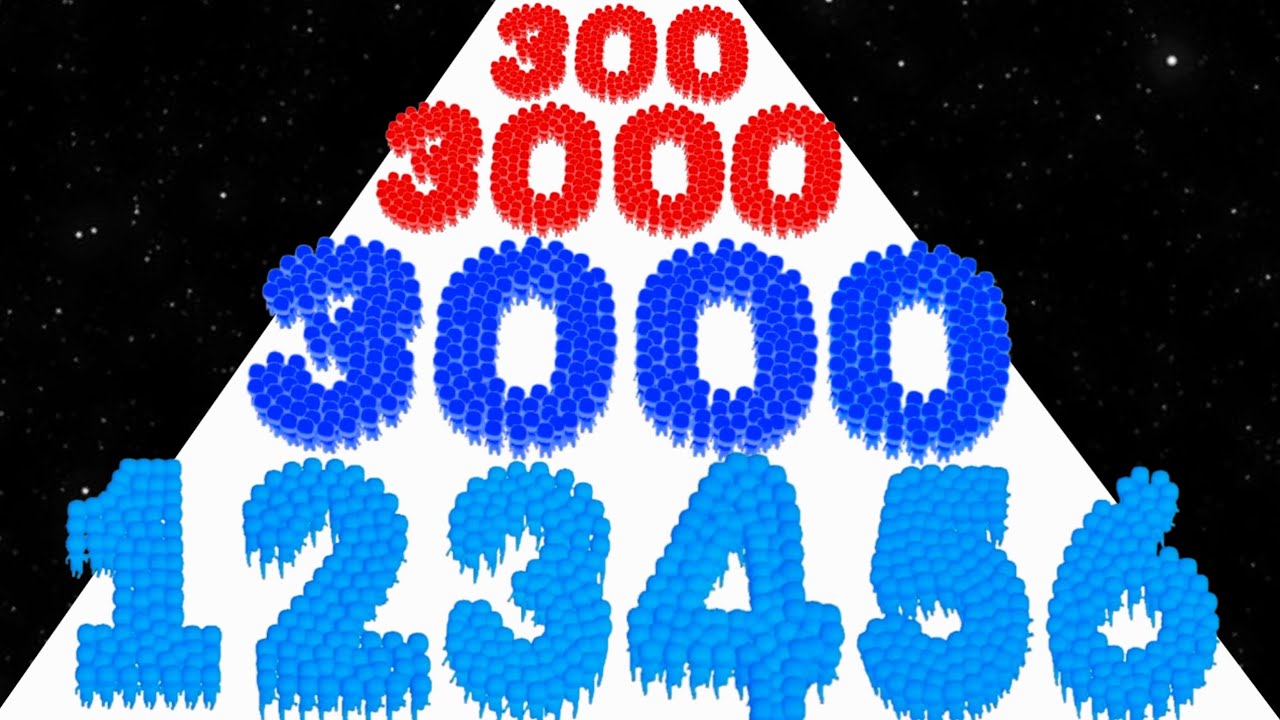Crowd Number Run 3D vs Color Run 3D - Gameplay Android (NOOB vs PRO vs HACKER) New Update