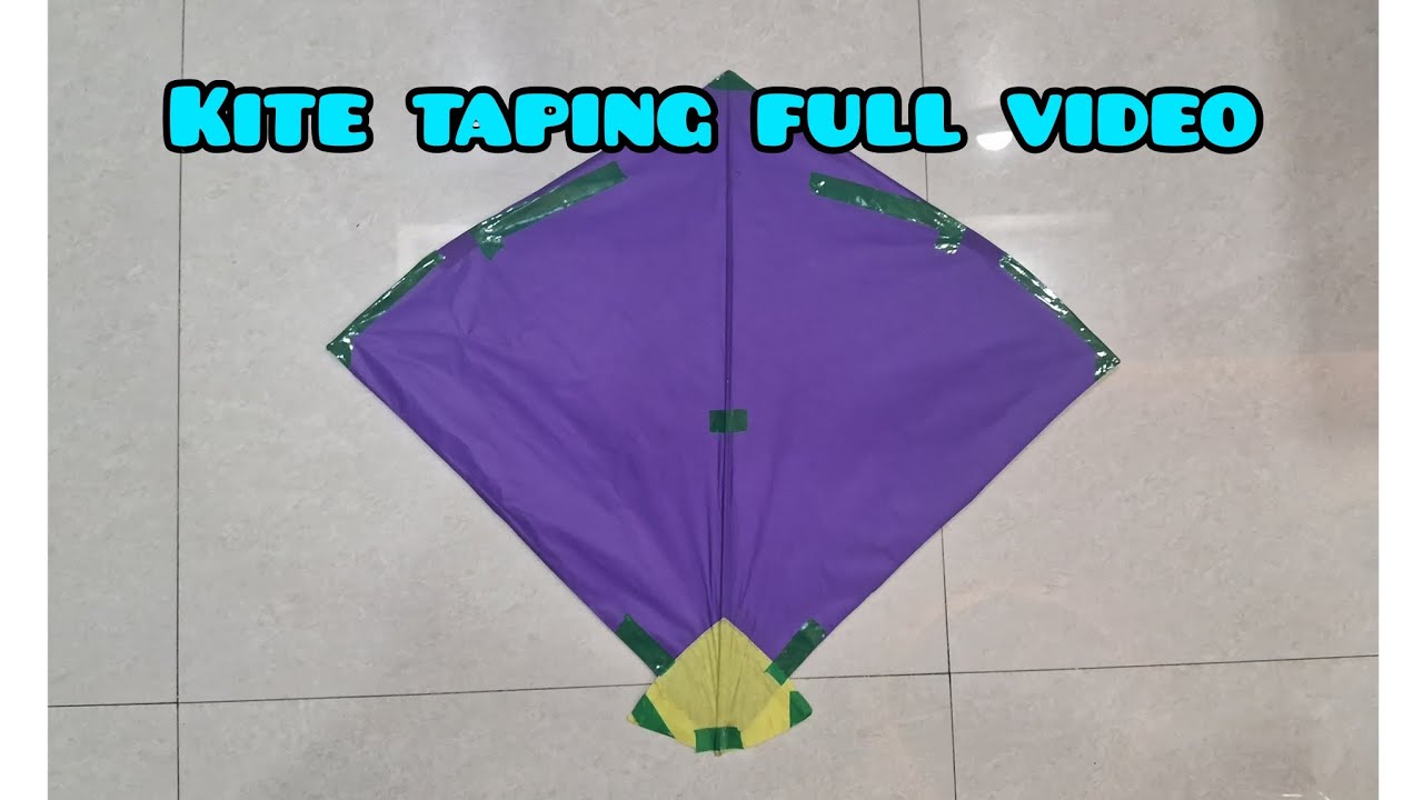 PERFECT KITE TAPING STEP BY STEP 😄 🪁 | KITE LOVER | KITE TAPING |