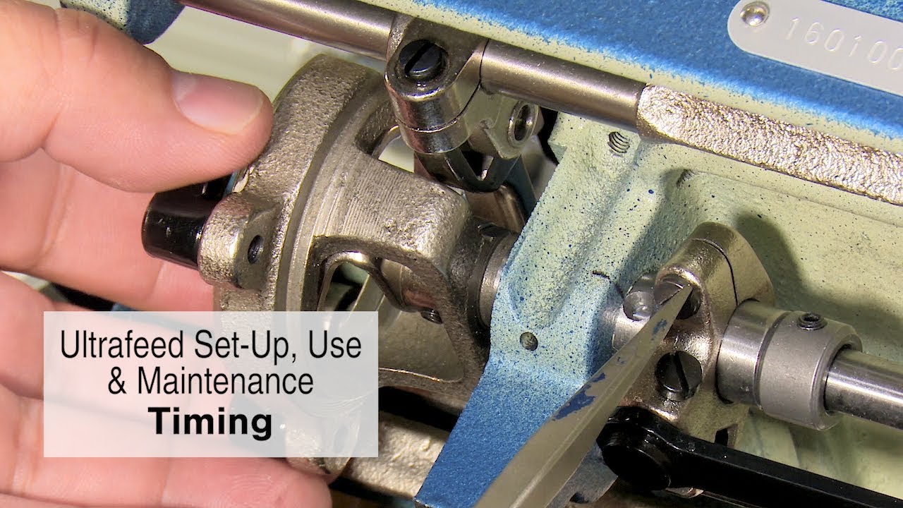 Timing of the Sailrite Ultrafeed Sewing Machine