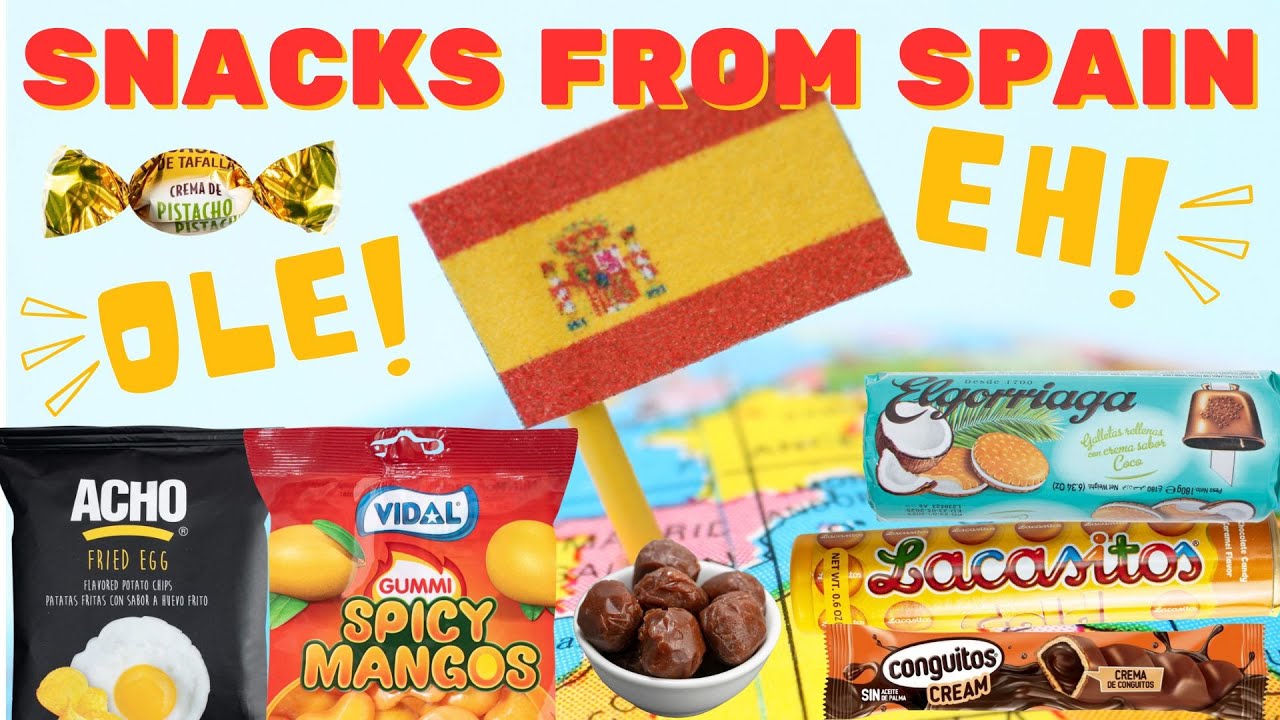 Canadians Try Snacks from Spain! See Their Reactions!
