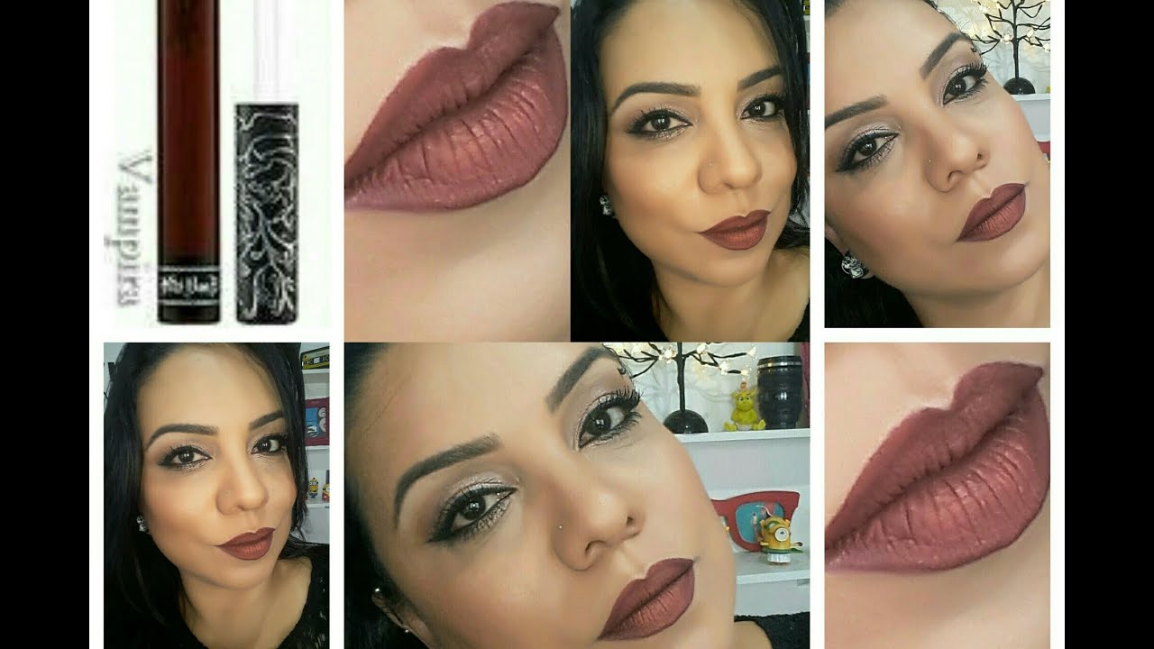 Dupe Vampira - Kat Von D | Aprenda a fazer o primo baratinho! Fica divo!!! | Fl&aacute;via Maqui