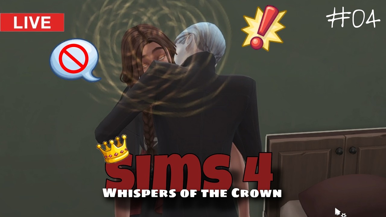Sims 4 | Nächtliche Besuche und Geldgeschenke! [Whispers of the Crown 👑 04 | Live Let´s Play]