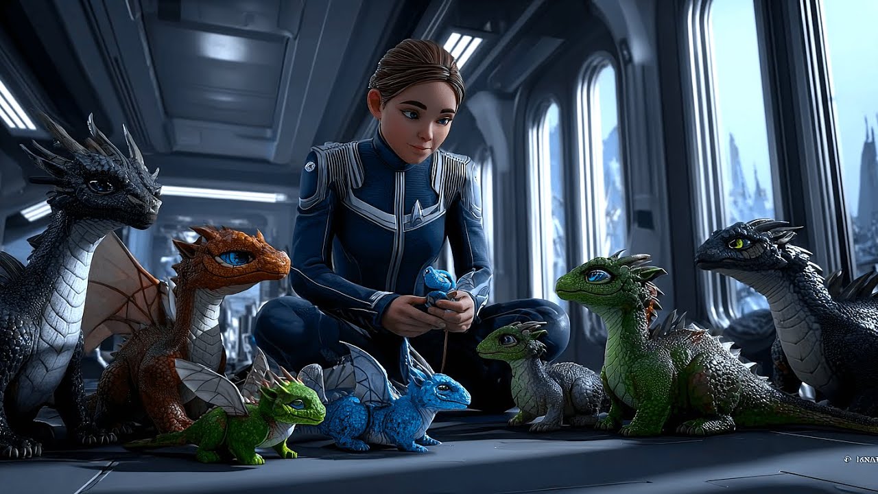She rested in the shadows during dragon training—when the trainer attacked, hatchlings protected her