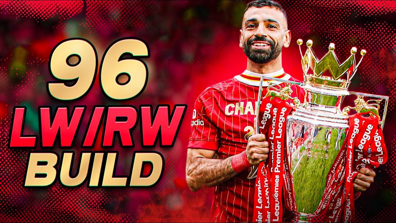 *UPDATED* 96 MAX RATED WINGER (LW/RW) BUILD | EAFC 25 Clubs
