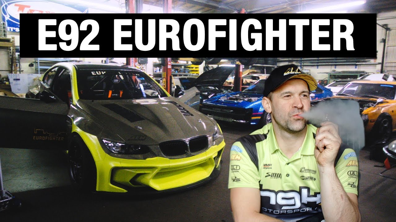PREPARING BMW E92 EUROFIGHTER
