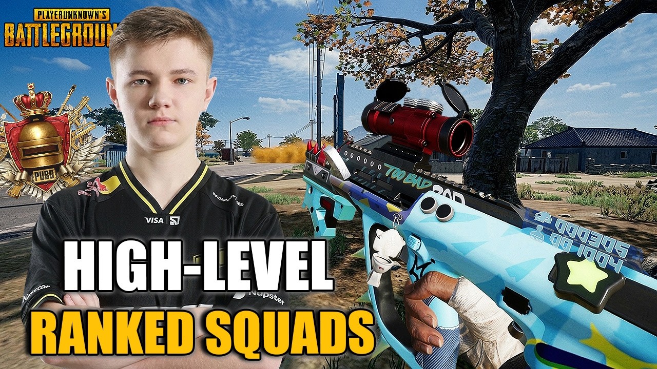 NAVI Boost1k vs PRO Survivor Ranked Squads &ndash; The Reality of High-Level Lobbies (PUBG)