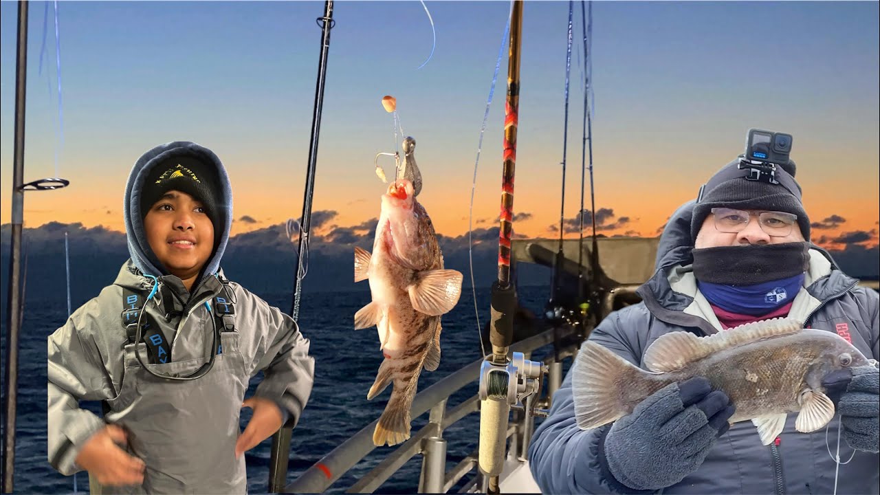 Rough Seas? NO PROBLEM! Tautog Fishing on Jamaica II Party Boat