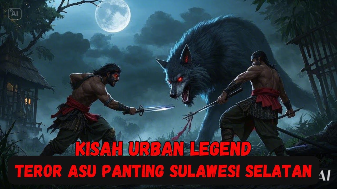 LEGENDA ASU PANTING‼ CERITA URBAN LEGEND TANAH BUGIS SULAWESI SELATAN