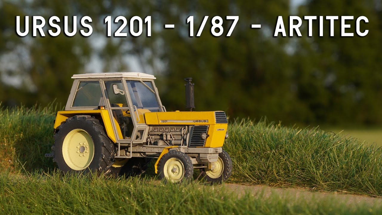 URSUS 1201 - 1/87 - ARTITEC - Budowa modelu