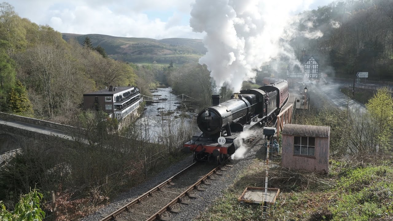 LLangollen Railway Branch line Steam Gala 2025