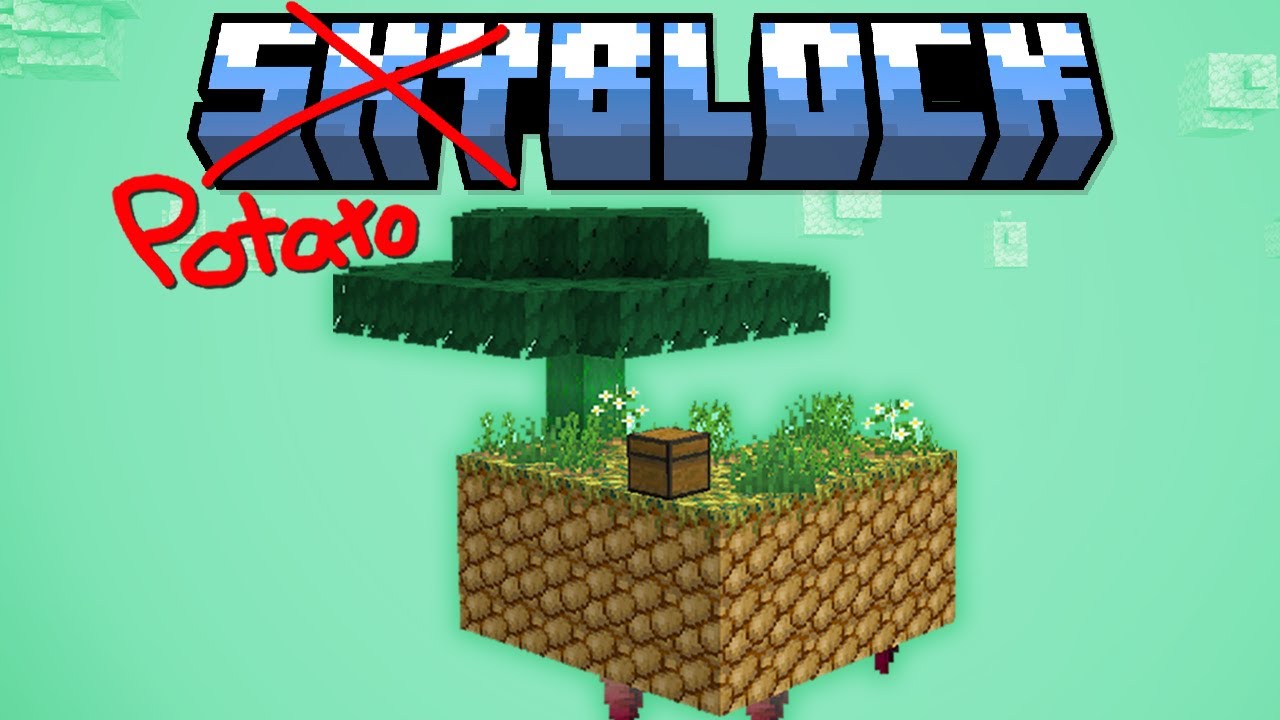 This is the WEIRDEST Skyblock Map... (Potatoblock)