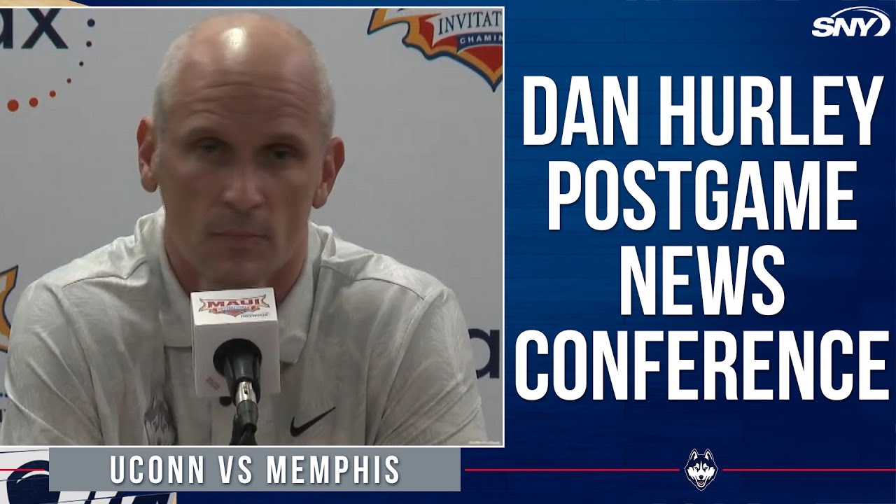 Dan Hurley angered by officiating in UConn OT loss to Memphis at Maui Invitational | SNY