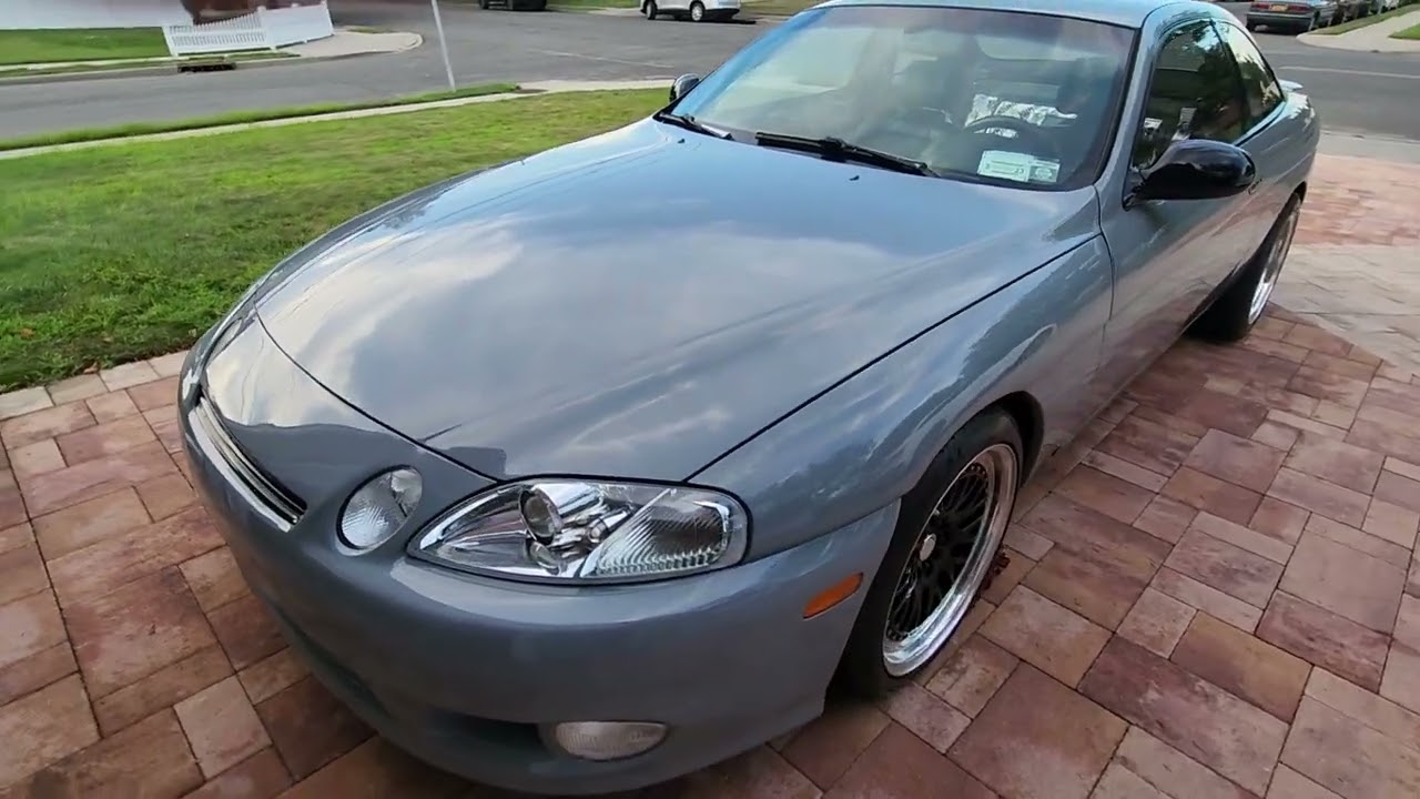Lexus sc300 with ccw classics racing wheels new paint job