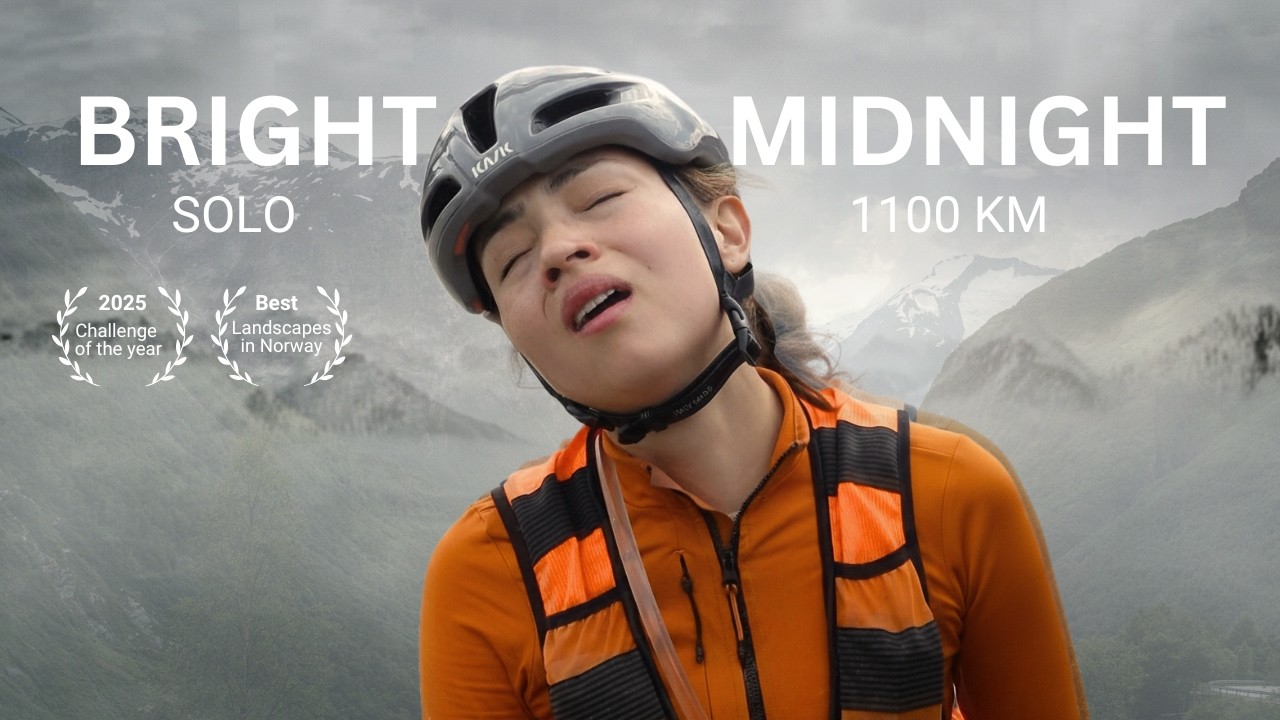 Bright Midnight Bikepacking Race: Cycling 1100km Non-Stop Across Norway (Ultra Race Film)