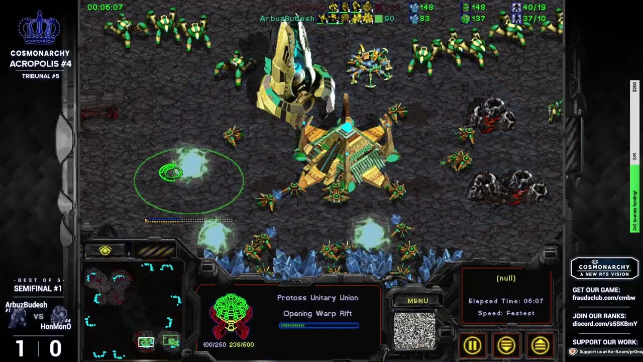 Cosmonarchy - TOURNAMENT casts!