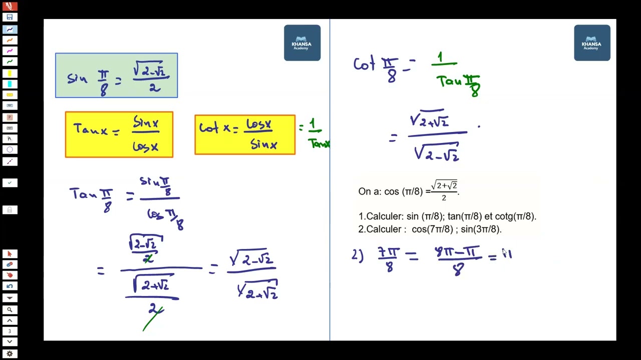Trigonométries Exercice2