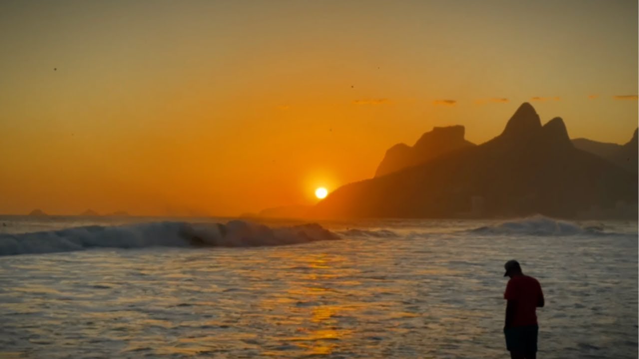Sunsets in Rio de Janeiro never disappoint